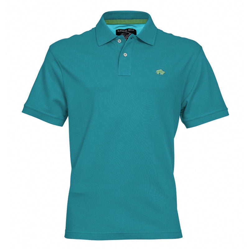 Raging Bull Signature Polo - S1418 - Elec Blue