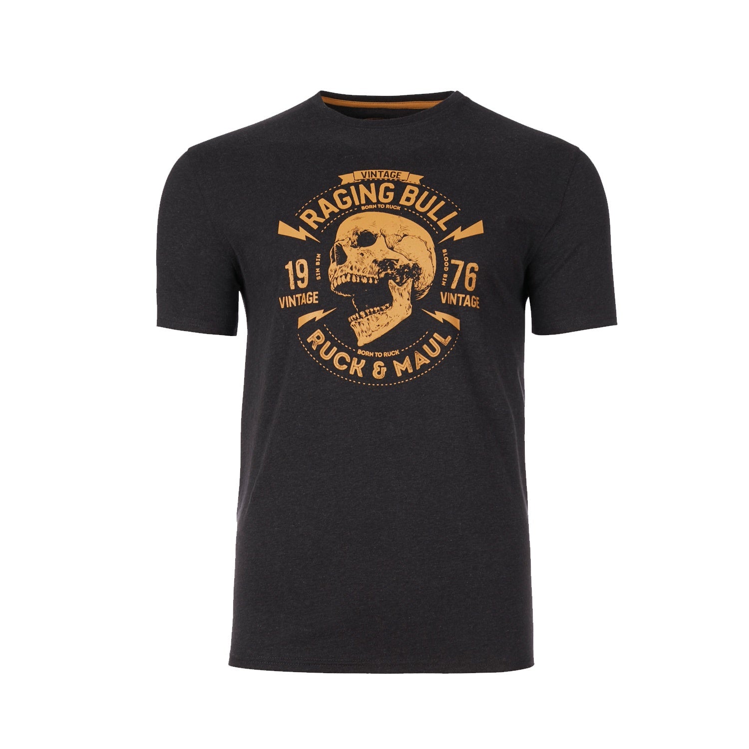 Raging Bull Skull Tee - S20TS18 - Black 1