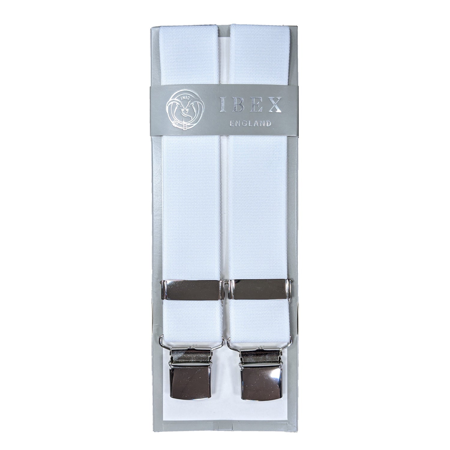 Ibex Braces - White 1