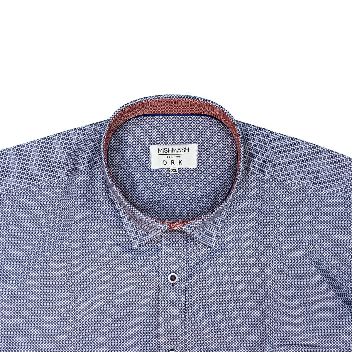 Mish Mash S/S Shirt - 20987 - Lucia - Navy 2