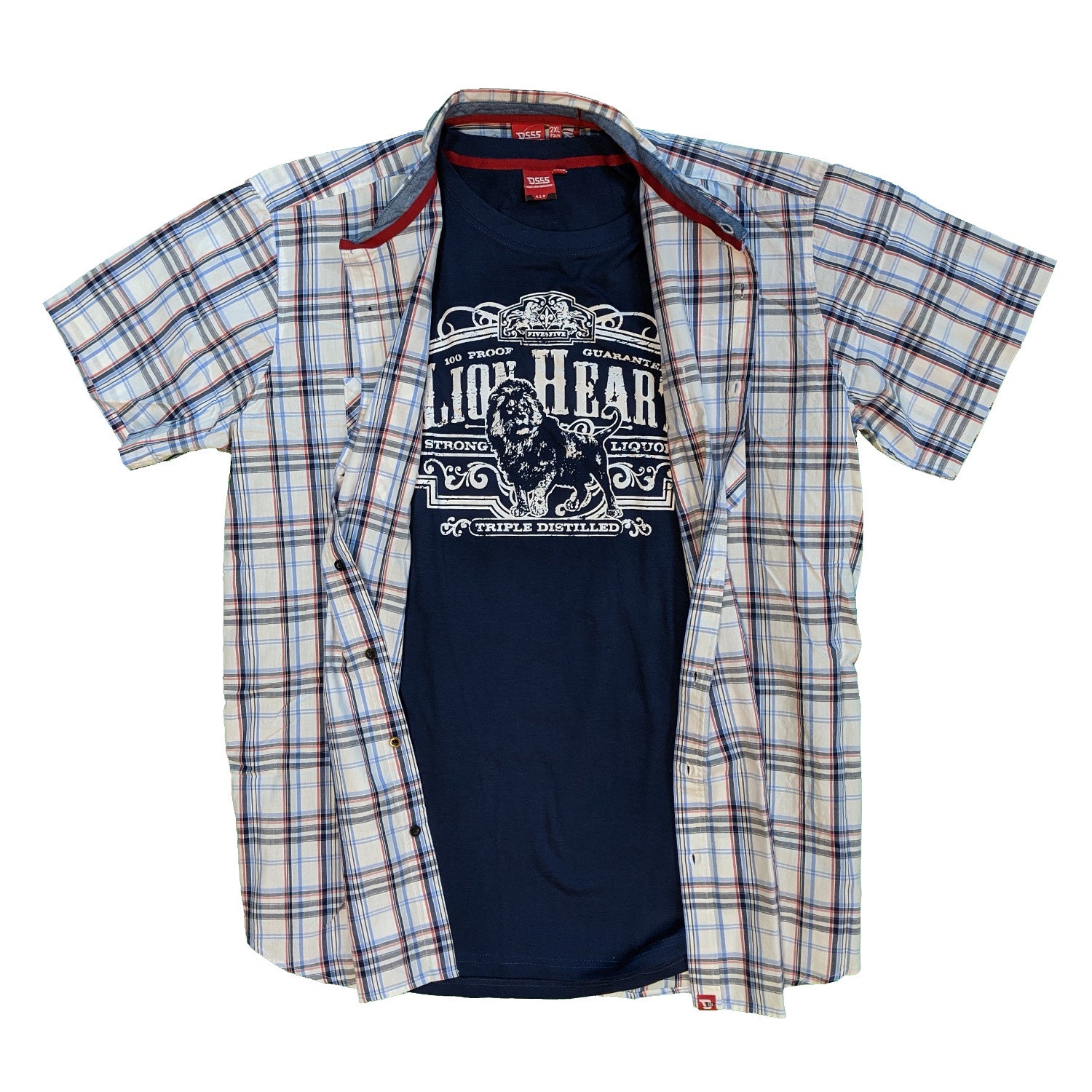 D555 S/S Shirt & T-Shirt - KS11483 - Avant - White 1