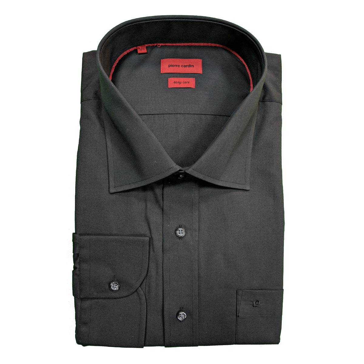 Pierre Cardin L/S Shirt - PC9000 - Black 1