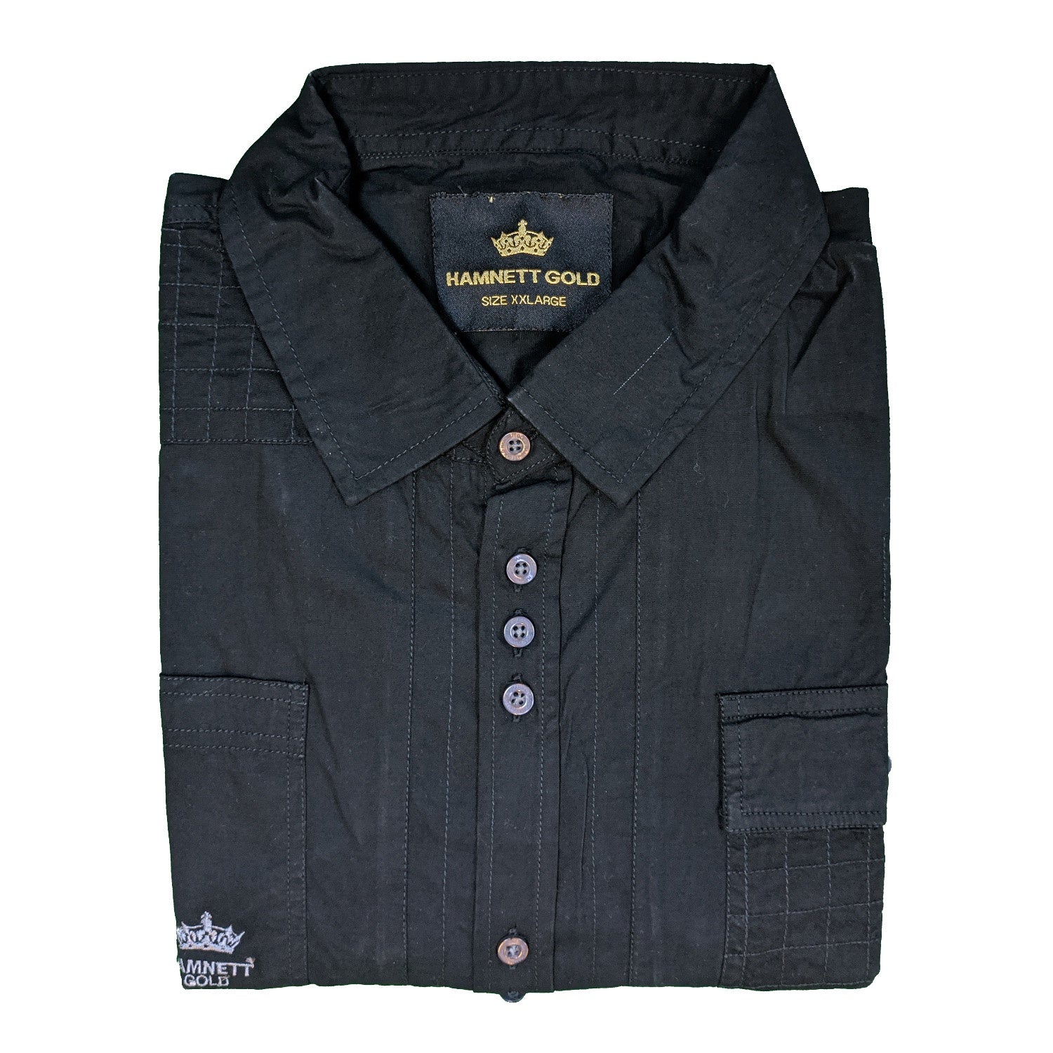 Hamnett S/S Shirt - RR462 - Black 1