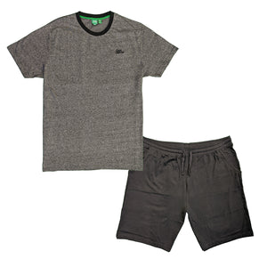 D555 PJs (T-Shirt & Shorts) - KS70742 - Tyson - Grey / Black 1
