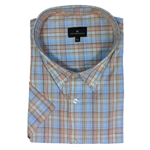 Cotton Valley S/S Shirt - 14184 - Pink Check 1