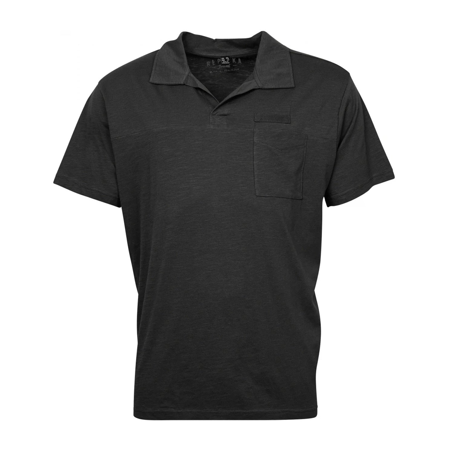 Replika Jeans Polo - 11335 - Black 1