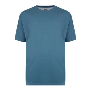 Kam Plain Round Neck T-Shirt - KBS500 - Denim 1
