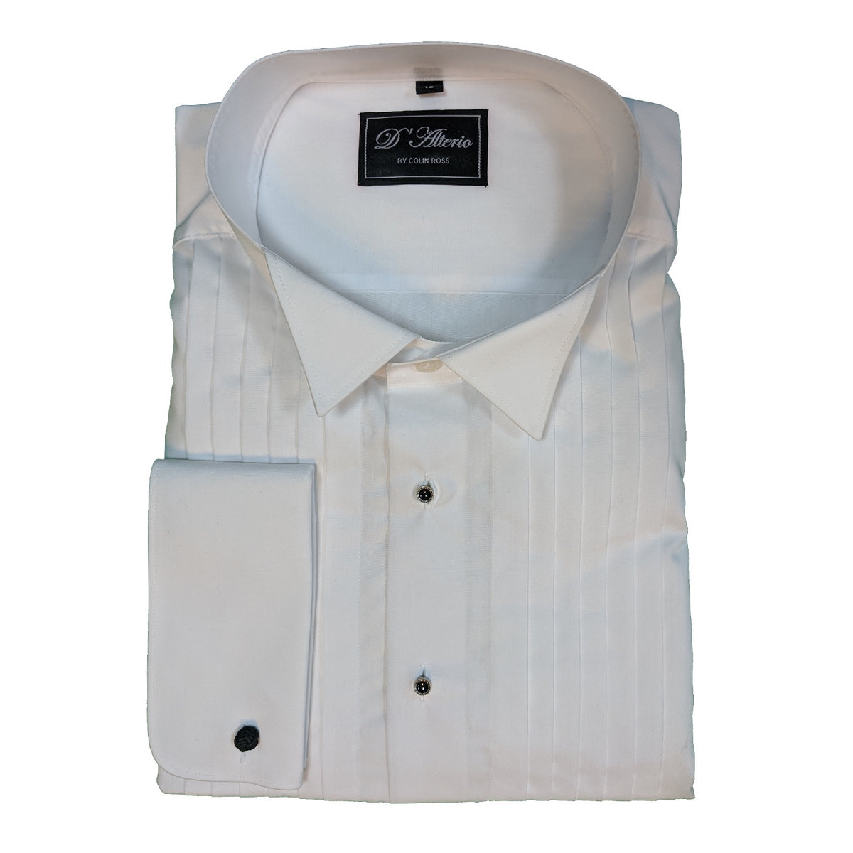 D&#39;Alterio Wing Collar Dress Shirt - 21839 - White 1