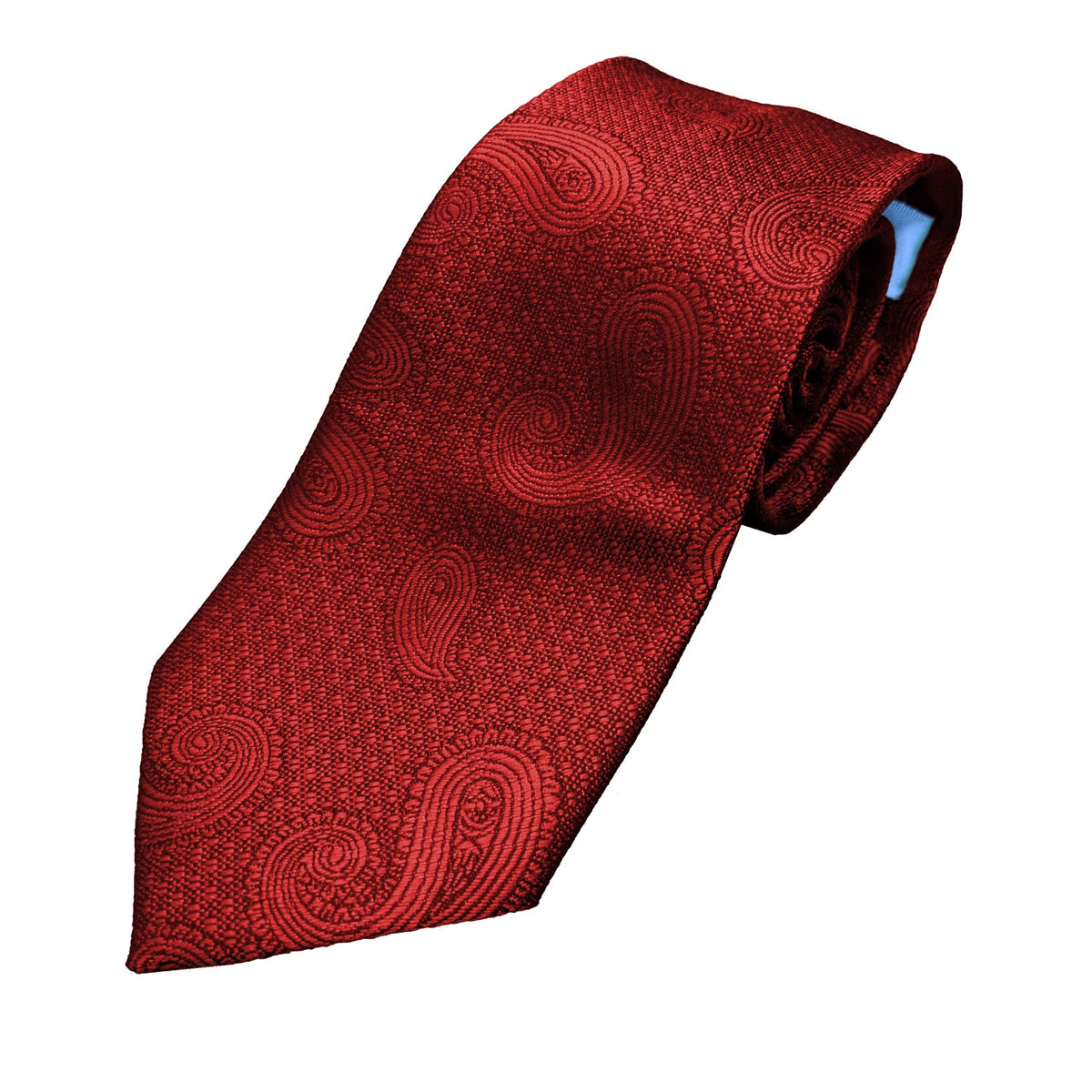 Kensington Paisley Tie - MWY311922 - Red 1