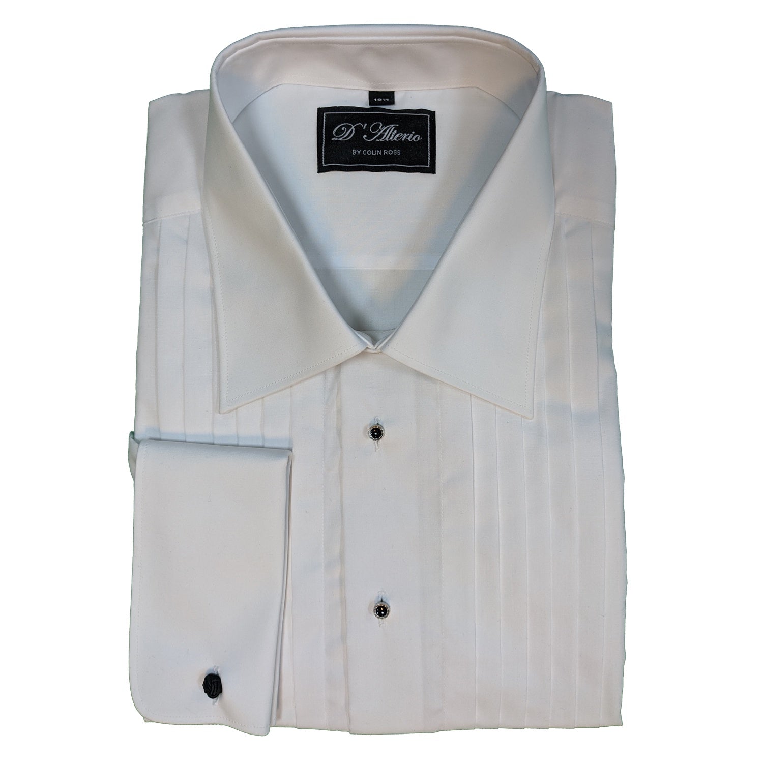D'Alterio Dress Shirt - 21838 - White 1