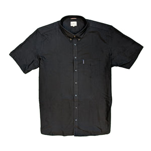 Ben Sherman S/S Oxford Shirt - 0059140IL - Black 2