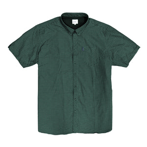 Ben Sherman S/S Shirt - 0059142IL - Dark Emerald 2