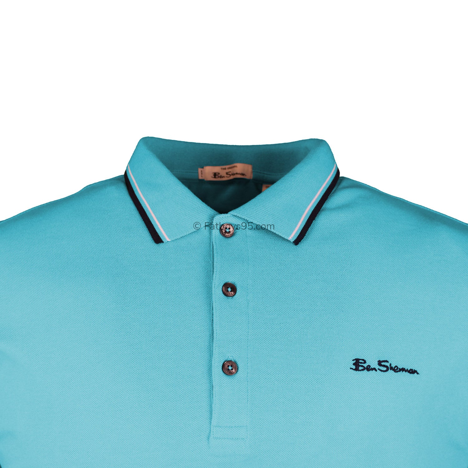 Ben Sherman Signature Polo - 0059310IL - Aqua 2