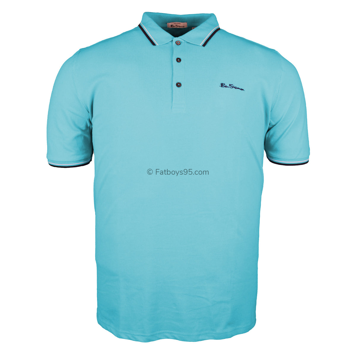 Ben Sherman Signature Polo - 0059310IL - Aqua 1