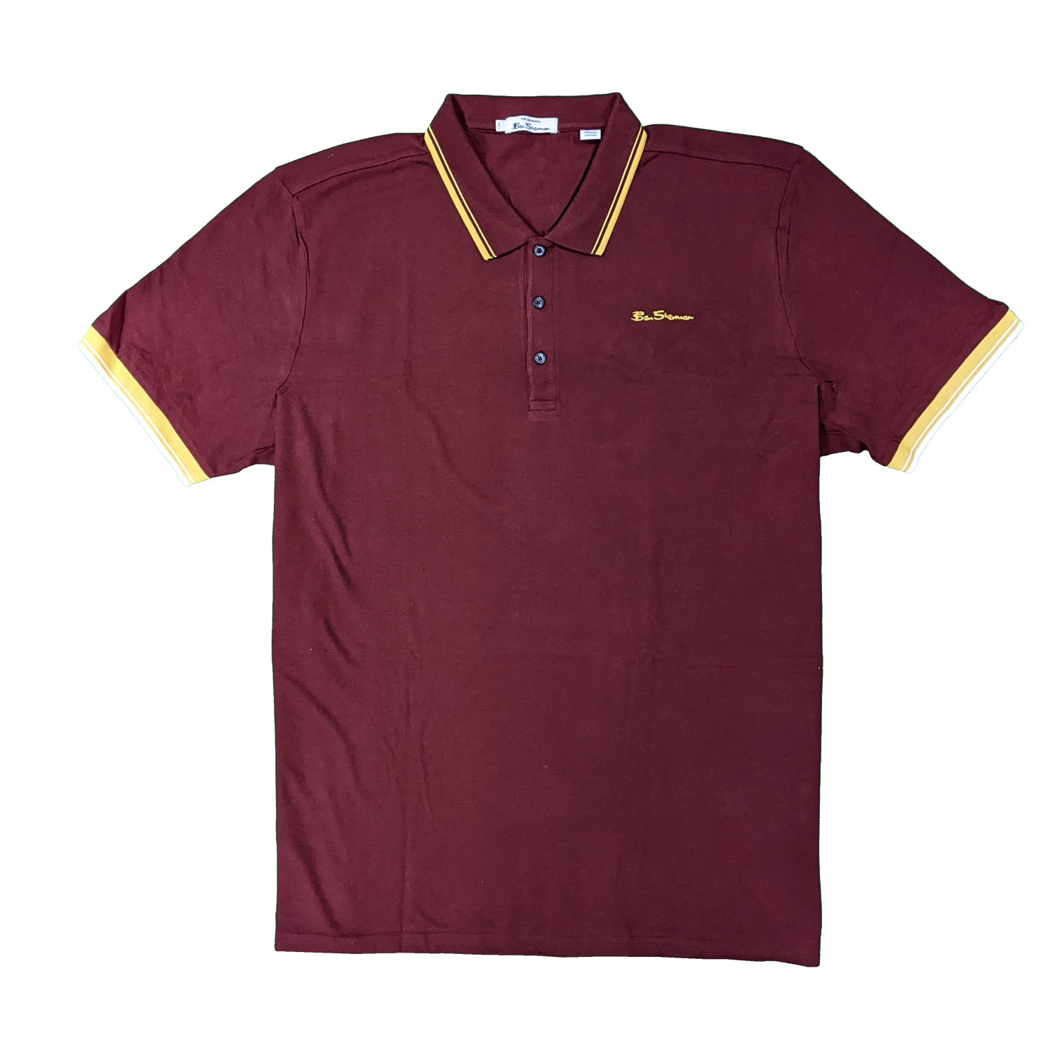 Ben Sherman Signature Polo - 0059310IL - Burgundy 1