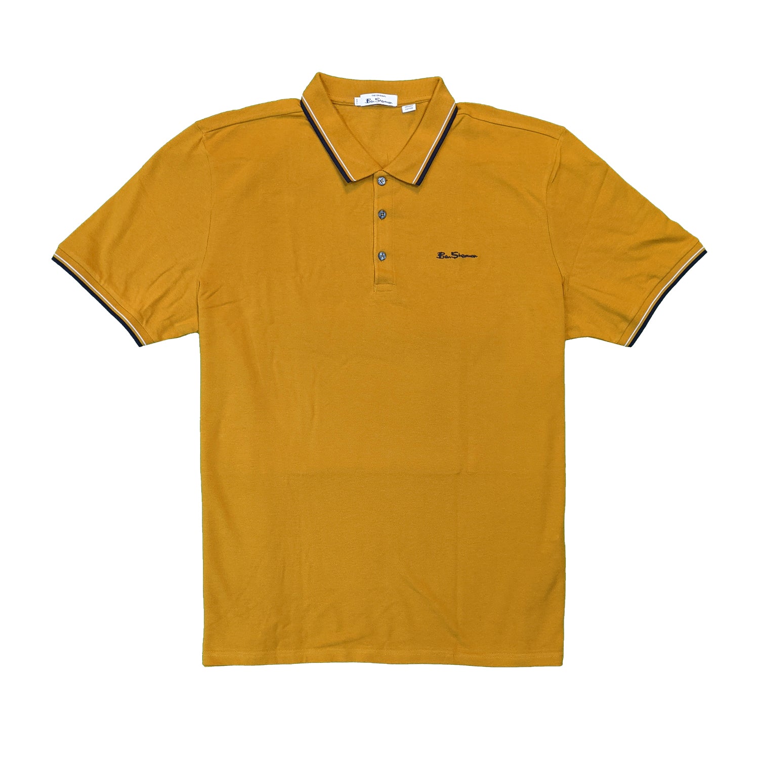 Ben Sherman Signature Polo - 0059310IL - Mustard 1