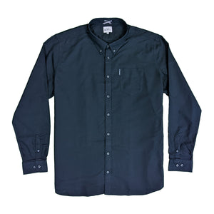 Ben Sherman L/S Oxford Shirt - 0065094IL - Barley Black 2