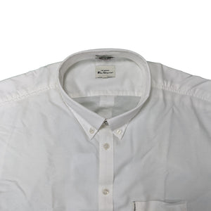 Ben Sherman L/S Oxford Shirt - 0065094IL - White 3
