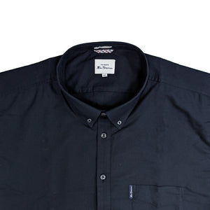 Ben Sherman S/S Oxford Shirt - 0065095IL - Black 3