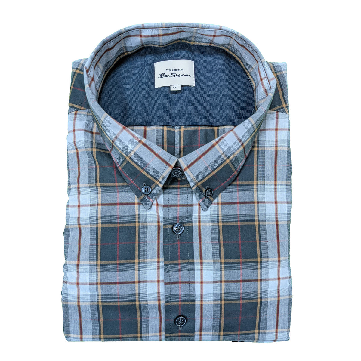 Ben Sherman L/S Shirt - 0065389IL - Light Blue 1