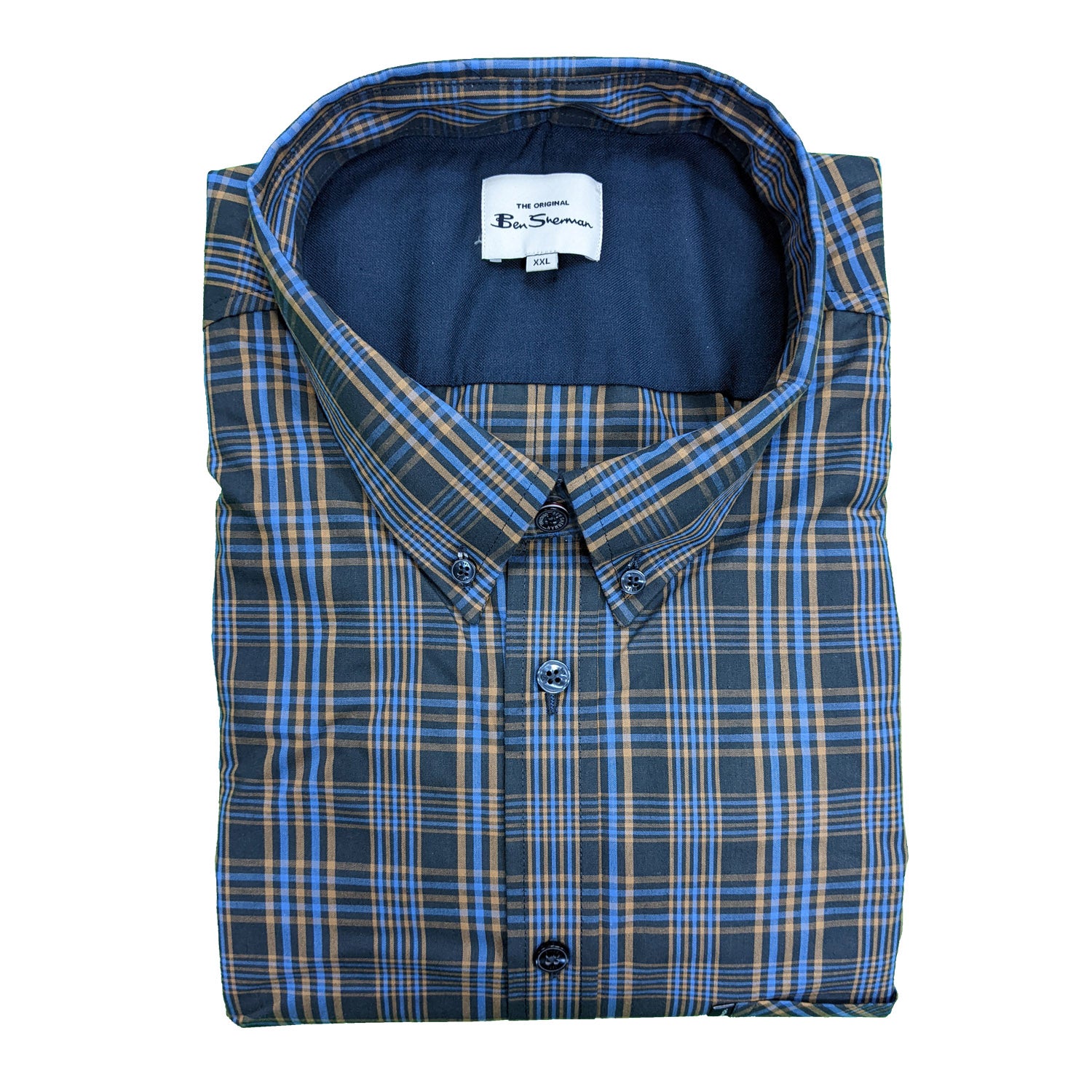 Ben Sherman L/S Shirt - 0065406IL - Midnight 1