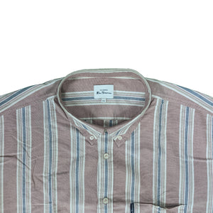 Ben Sherman S/S Shirt - 0066695IL - Dark Pink 3