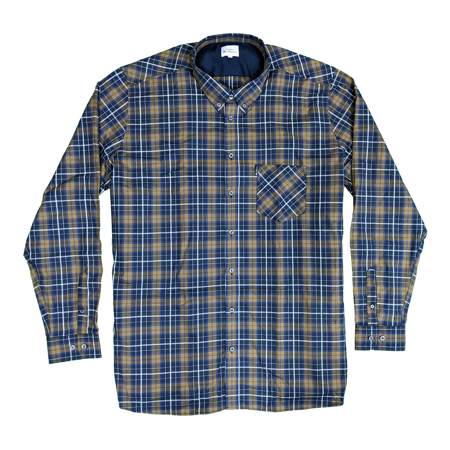 Ben Sherman L/S Shirt - 0068083IL - Bronze 2