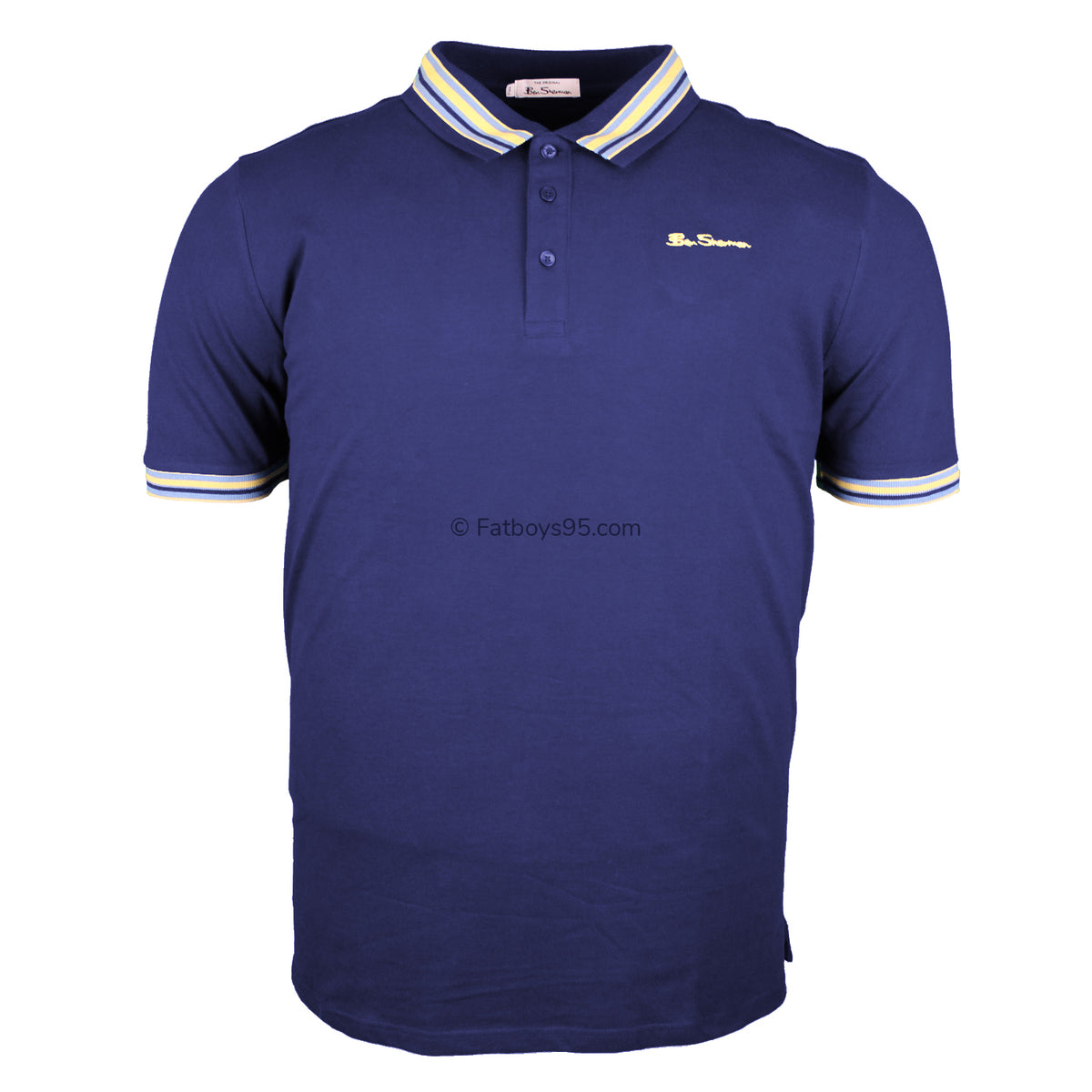 Ben Sherman House Collar Polo - 0070758IL - Marine 1