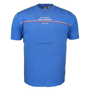 Ben Sherman T-Shirt - 0074521IL - Bright Blue 1