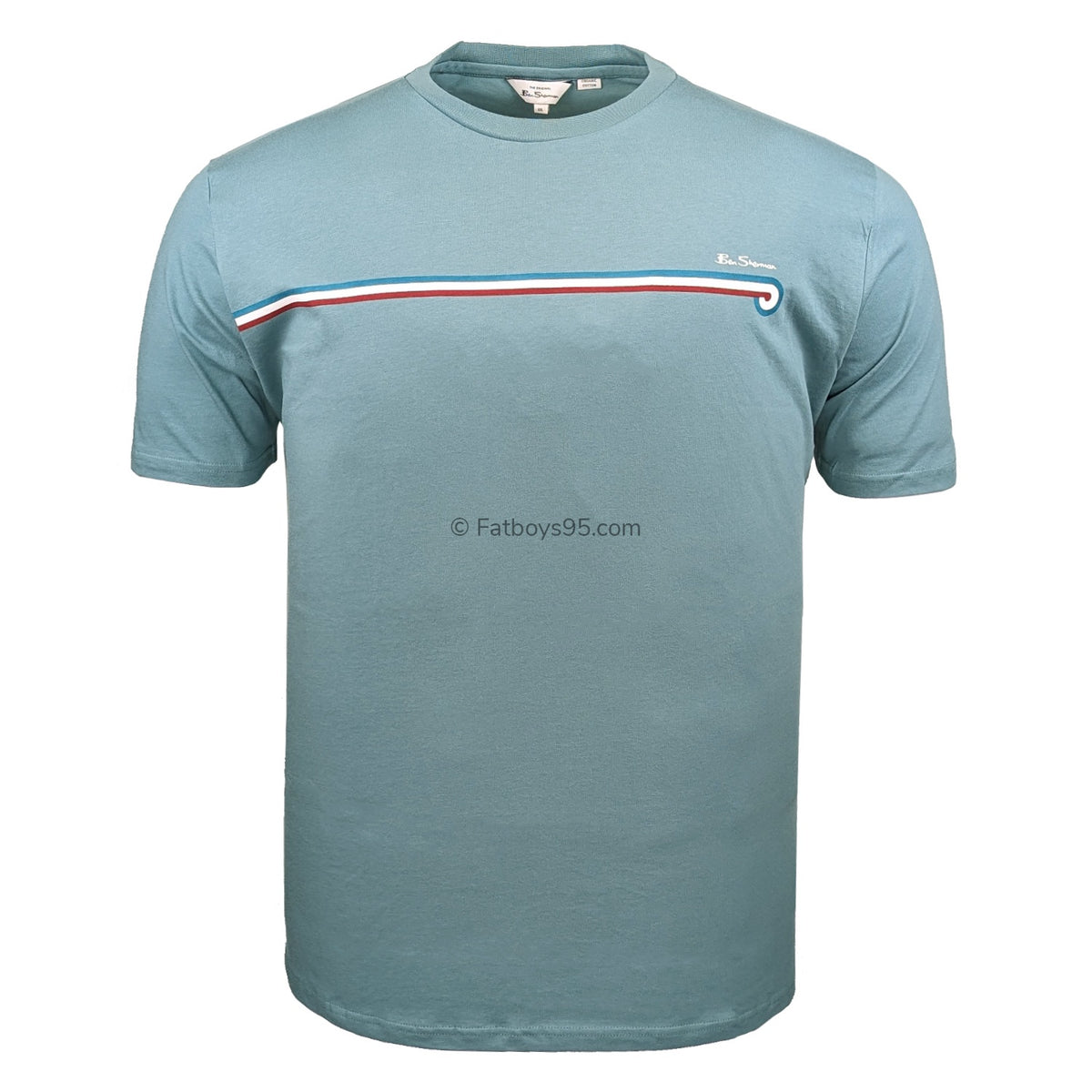 Ben Sherman Core Stripe Tee - 0076114IL - Petrol 1