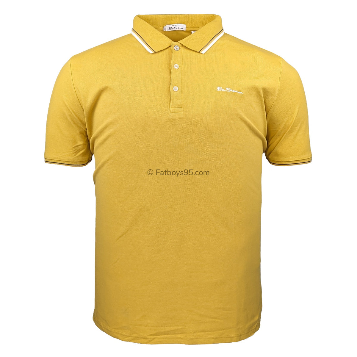 Ben Sherman Signature Polo - 0077487IL - Sunflower 1