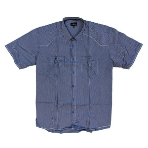 Cotton Valley S/S Shirt - 14152 - Navy 2