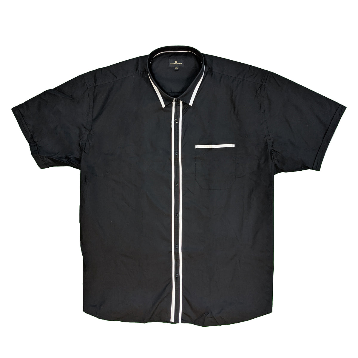 Cotton Valley S/S Shirt - 14154 - Black 2