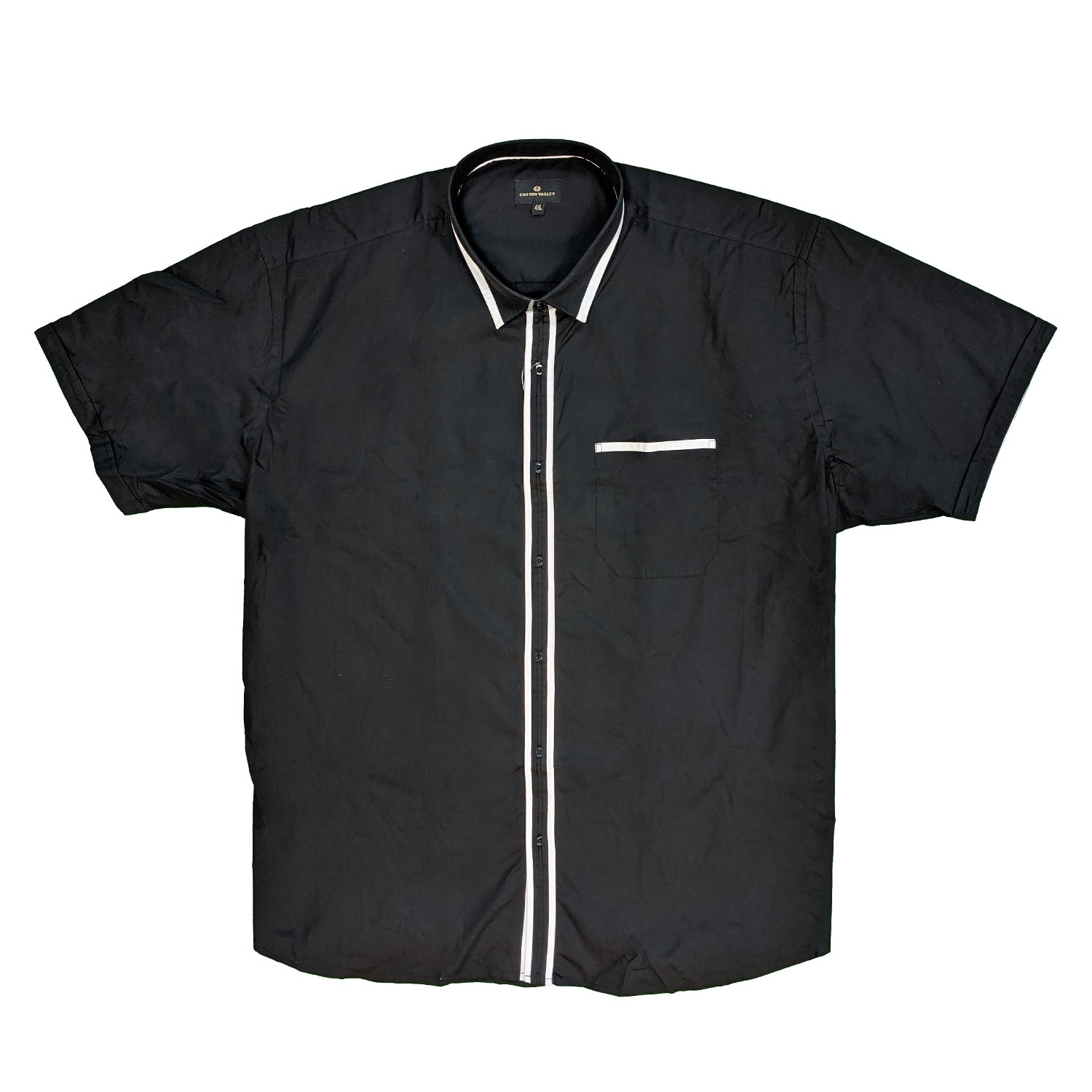 Cotton Valley S/S Shirt - 14154 - Black 2