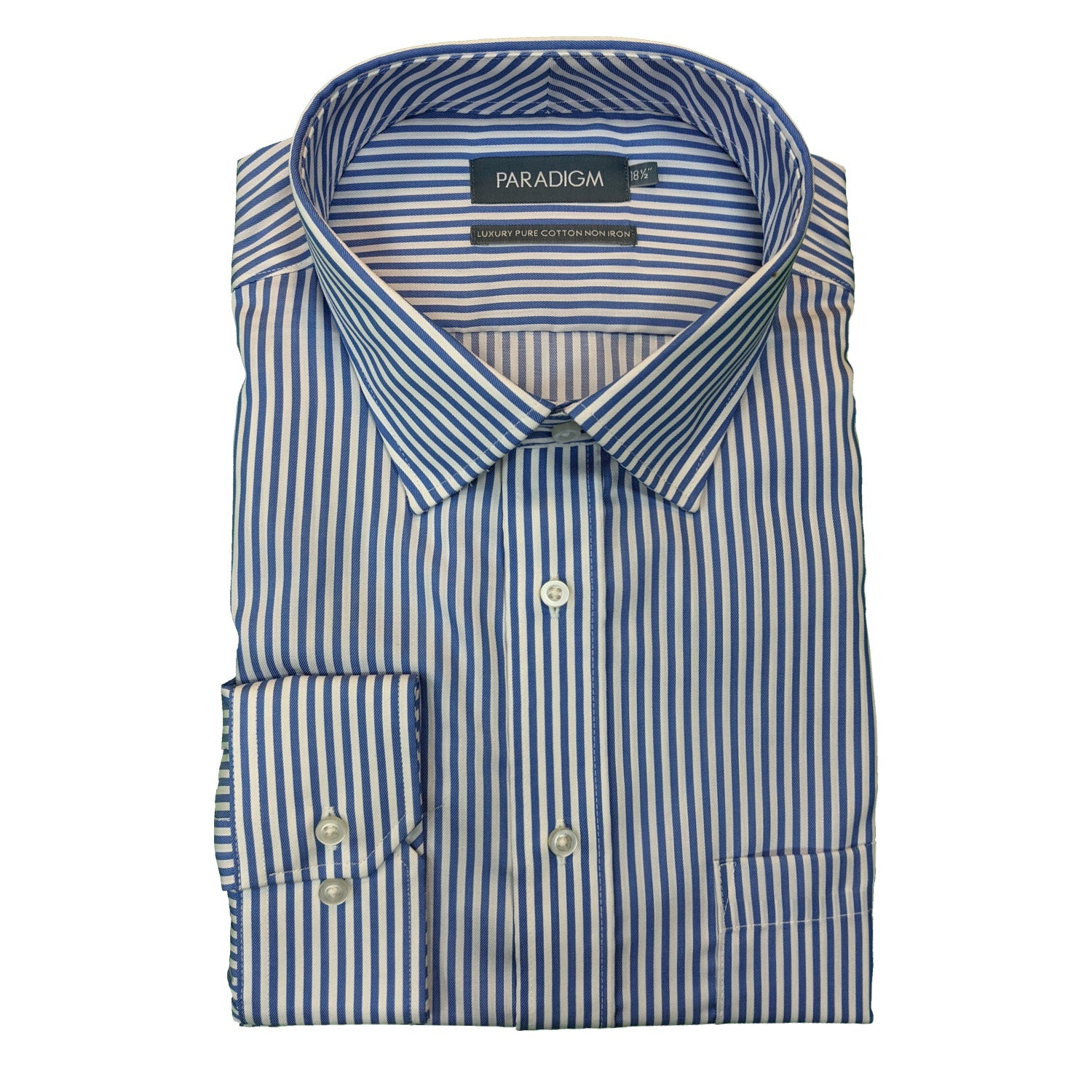 Paradigm Stripe Shirt - CX7030 - Blue 1