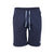 D555 PJs (T-Shirt & Shorts) - 701100 - Stanmore - Navy / Blue 4