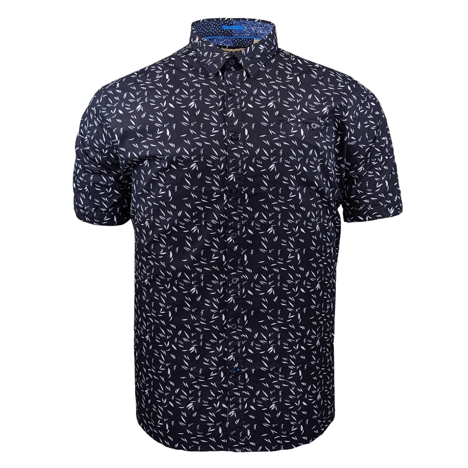 D555 S/S Shirt - Beau (101506) - Dark Navy 1