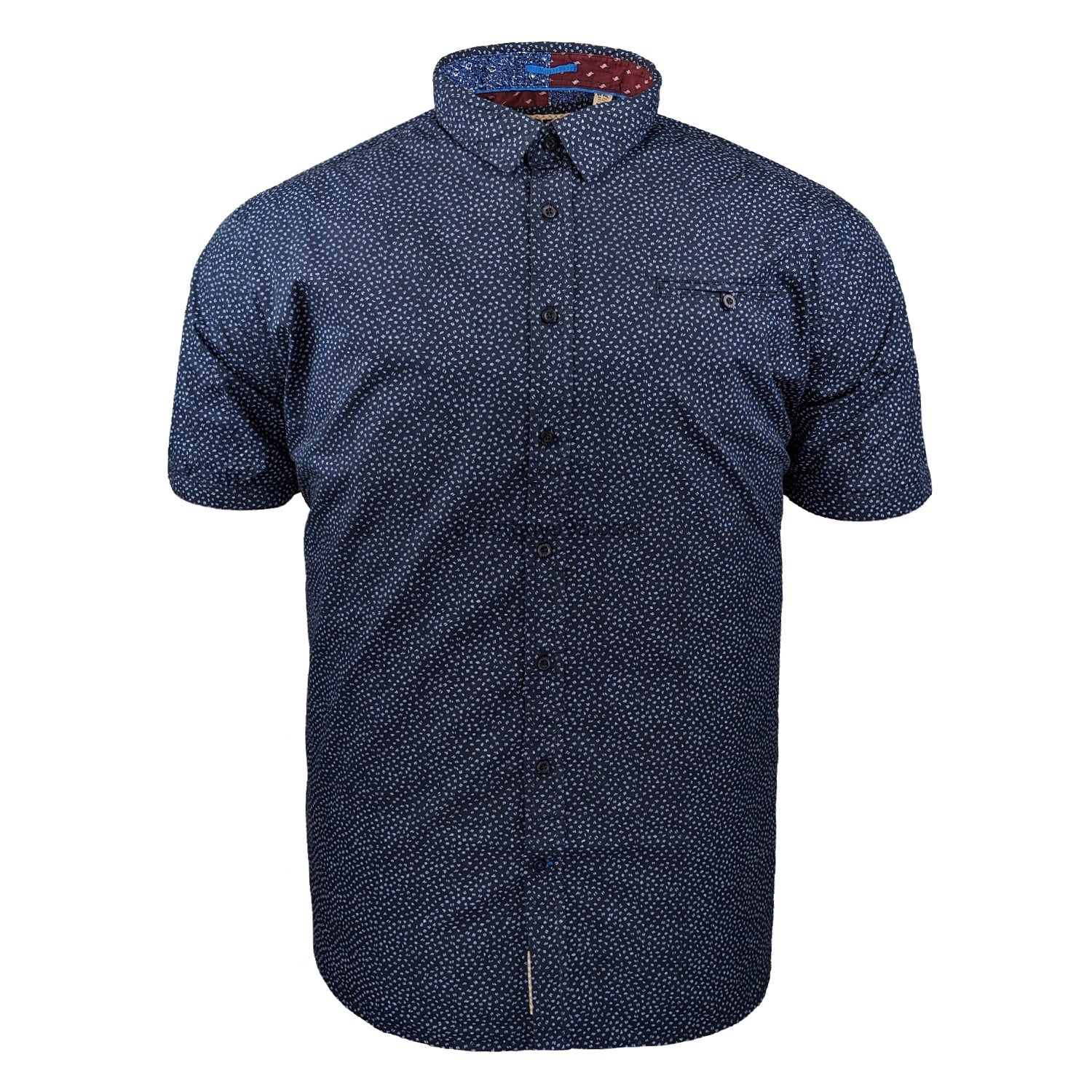 D555 S/S Shirt - Brody (101503) - Navy 1