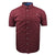 D555 S/S Shirt - Dunstable (101504) - Burgundy 1