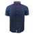 D555 S/S Linen Shirt - Girton (101511) - Navy 1