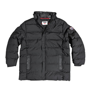 D555 Quitted Parka Jacket - Grove - Black 5