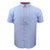 D555 S/S Linen Shirt - Hazelwood 1 (101512) - Blue 1