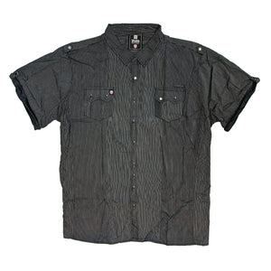 D555 S/S Shirt - KS1036 - Arrigo - Black / Grey 2