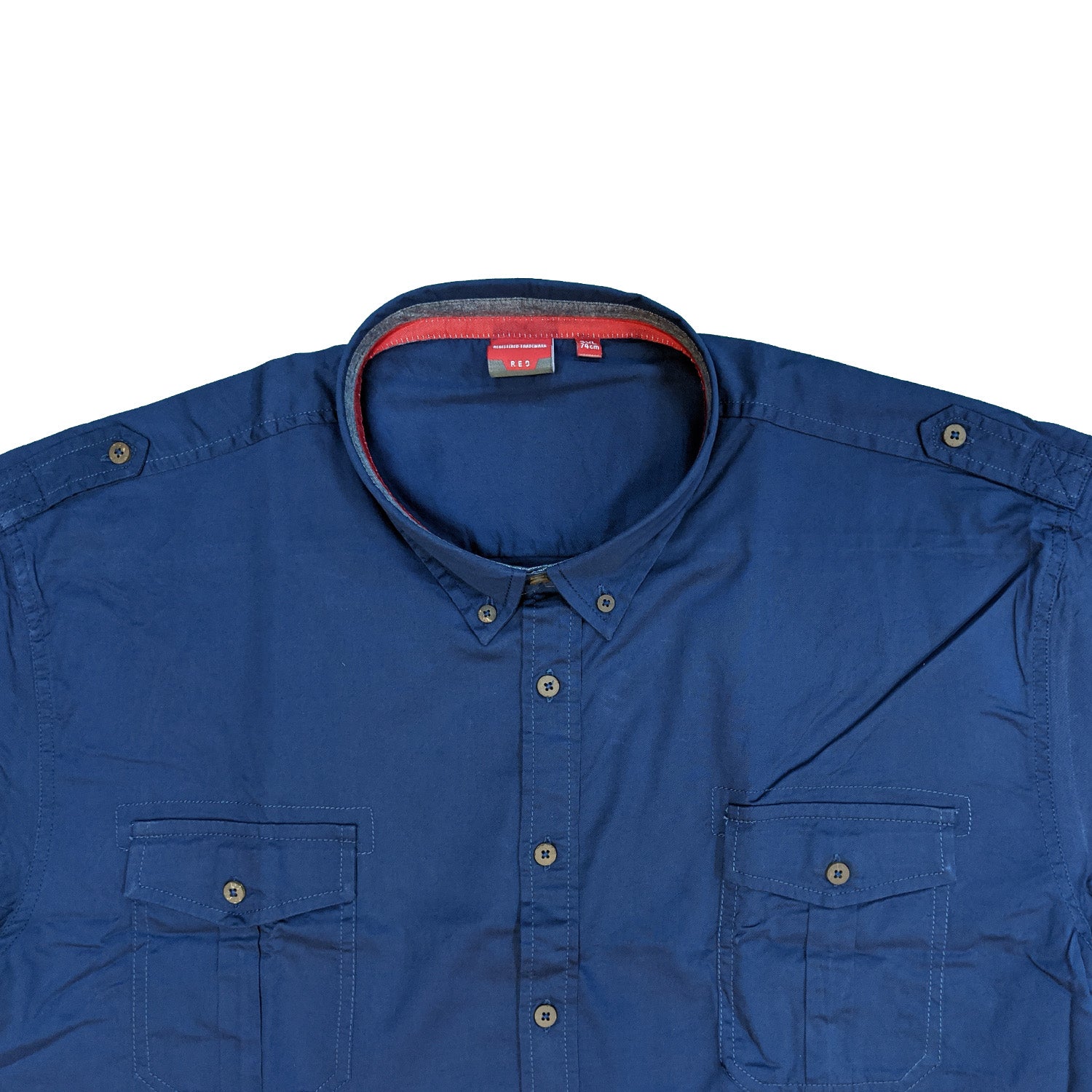 D555 S/S Shirt - KS11472 - Calvin - Navy 3
