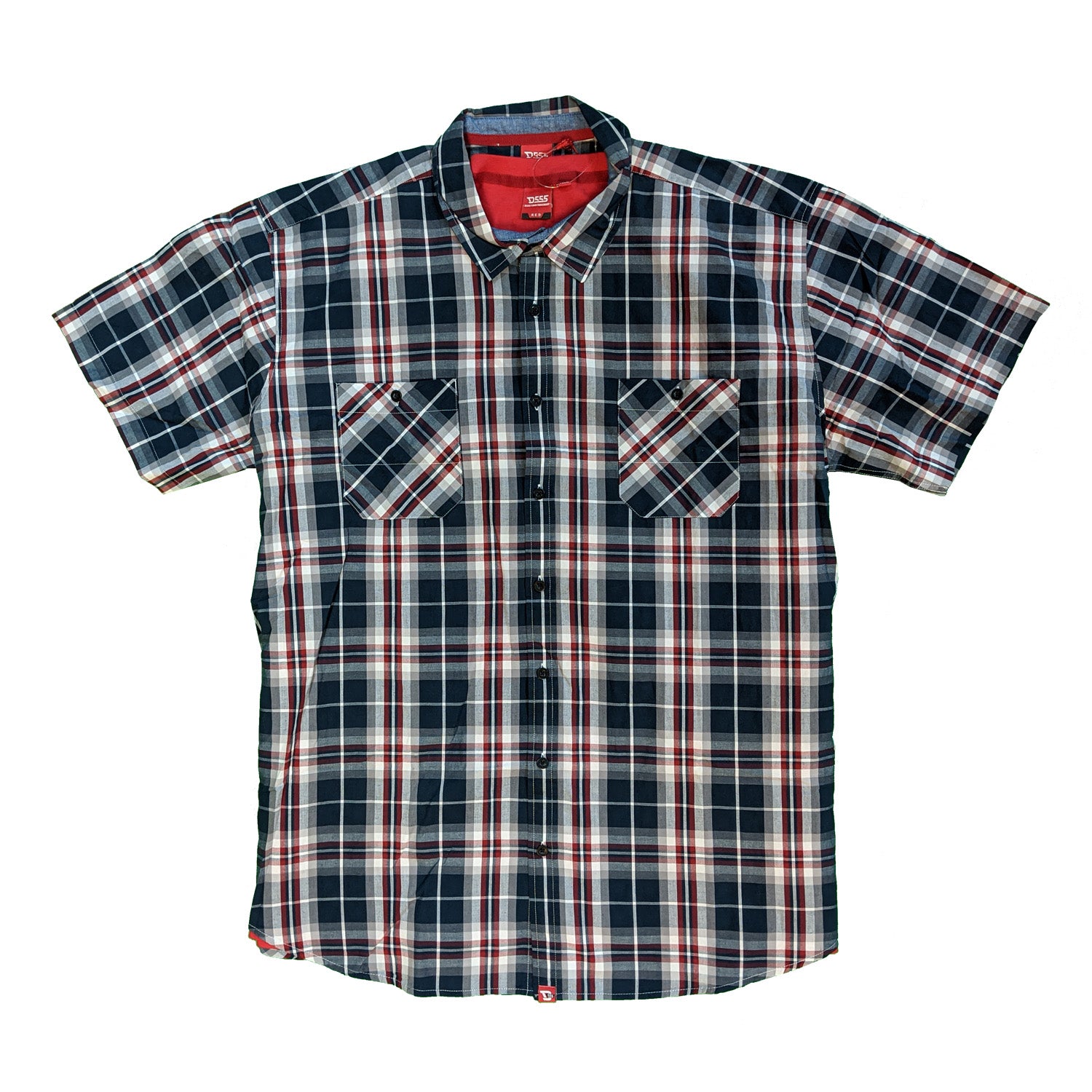 D555 S/S Shirt & T-Shirt - KS11485 - Kennedy - Navy 2