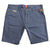 D555 Chino Shorts - KS20693 - Josh - Slate Blue 1