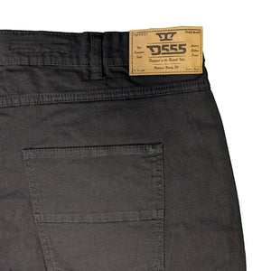 D555 Stretch Denim Shorts - KS20709 - Gilbert - Black 4