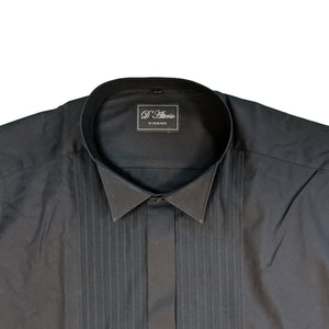 D'Alterio Wing Collar Dress Shirt - 21831 - Black 3