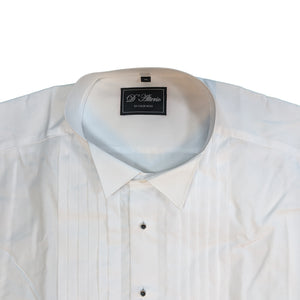 D'Alterio Wing Collar Dress Shirt - 21839 - White 4