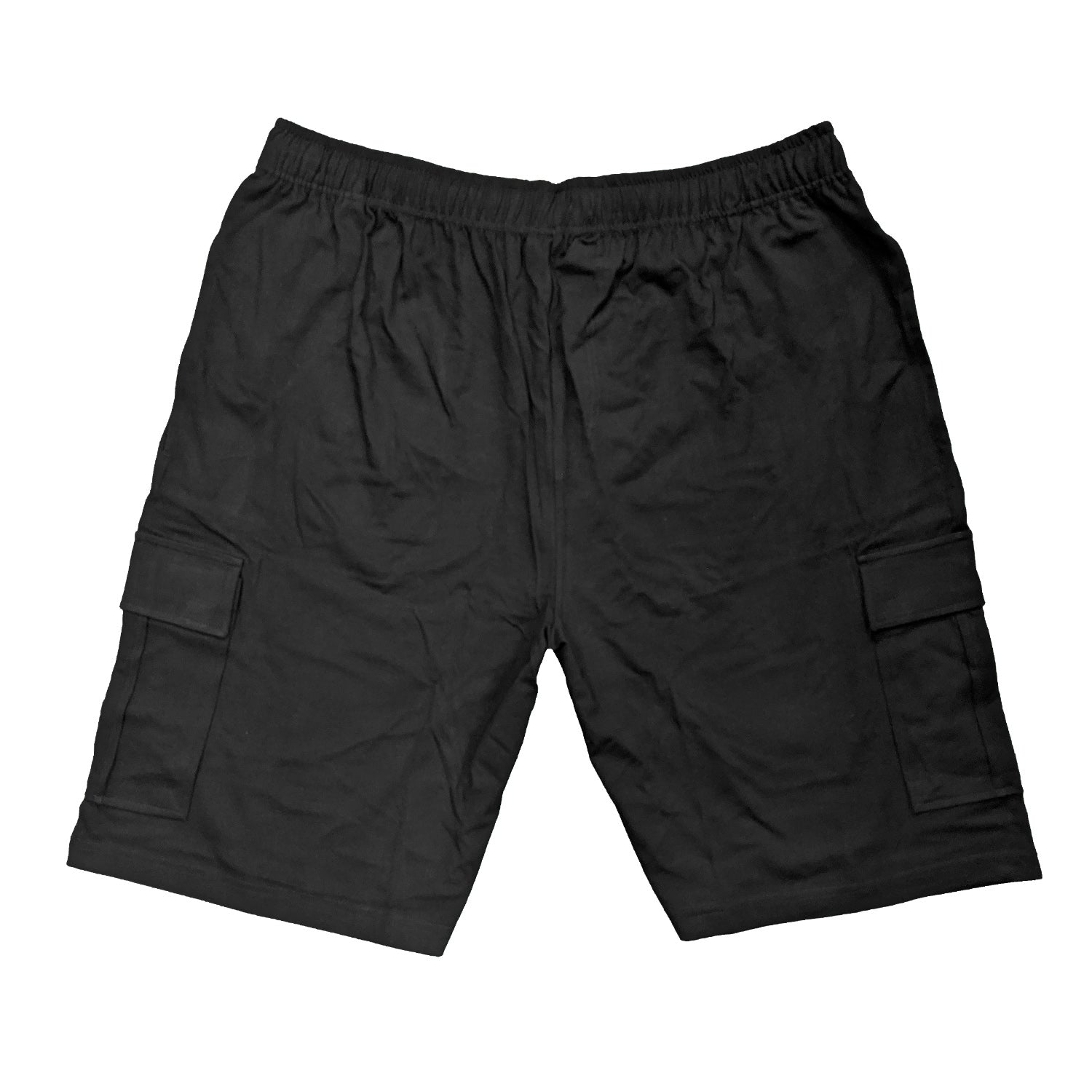 Espionage Jersey Cargo Shorts - LW115 - Black 1